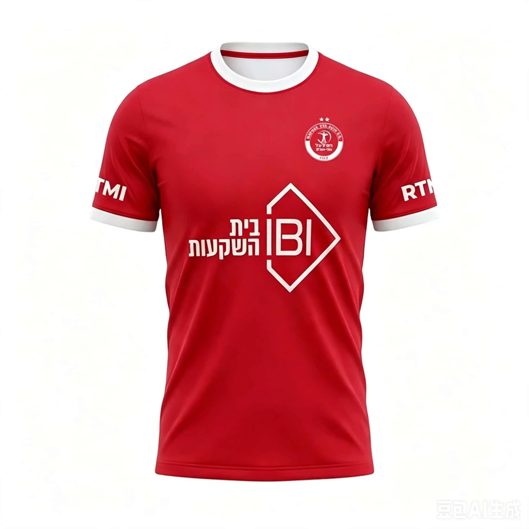2026 Hapoel Tel Aviv Football Jersey Men's Women's Summer Sports Oversize T-shirt Breathable Quick Drying Streetwear Clothing