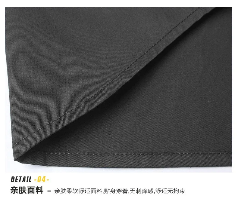 Social men's shirt Long sleeve non-ironing Business is decorated professional office casual easy to care solid color shirt