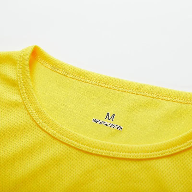 Quick-drying Round Neck Sport T-shirt Gym Jerseys Fitness Shirt Trainer Running T-shirt Men Breathable Sportswear Class Service