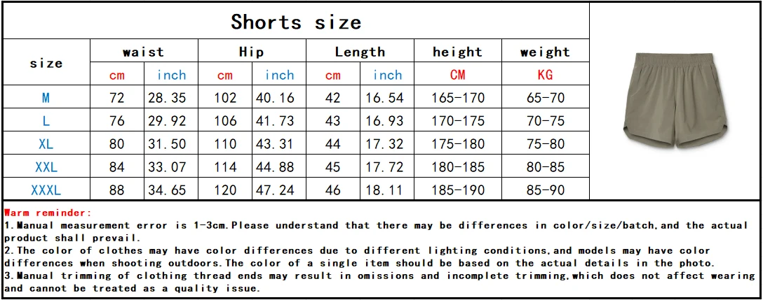 Summer New Gym Jogging Exercise Shorts Men's Sports Fitness Quick-drying Multiple pockets Running Shorts Men Casual Shorts