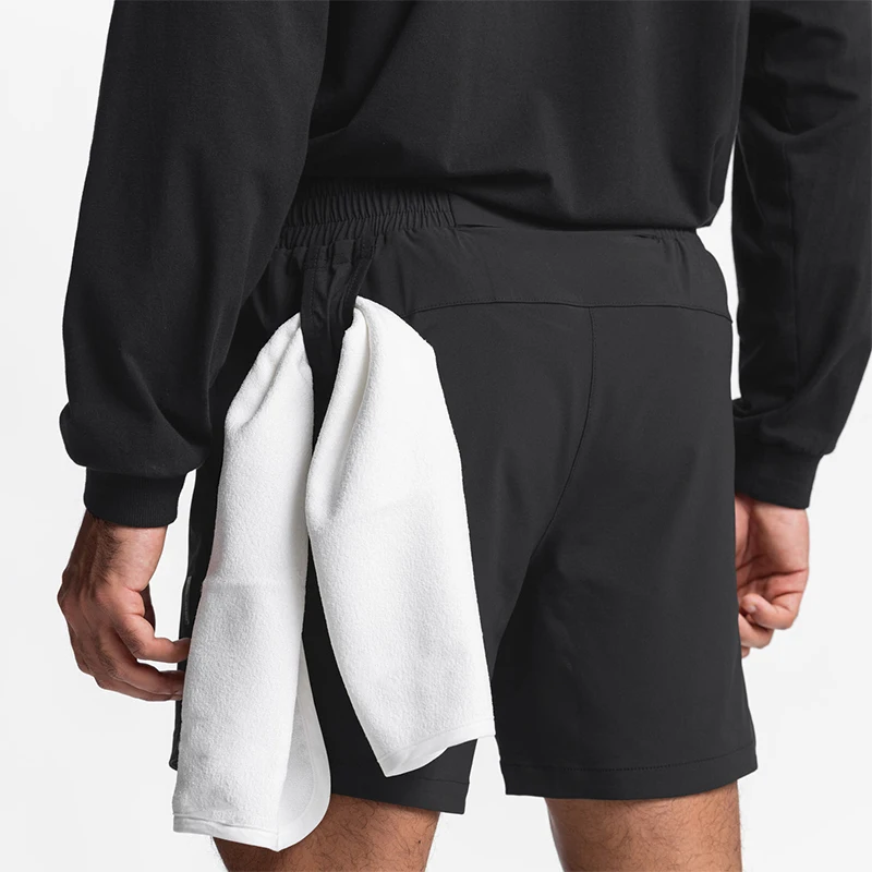 Summer New Gym Jogging Exercise Shorts Men's Sports Fitness Quick-drying Multiple pockets Running Shorts Men Casual Shorts