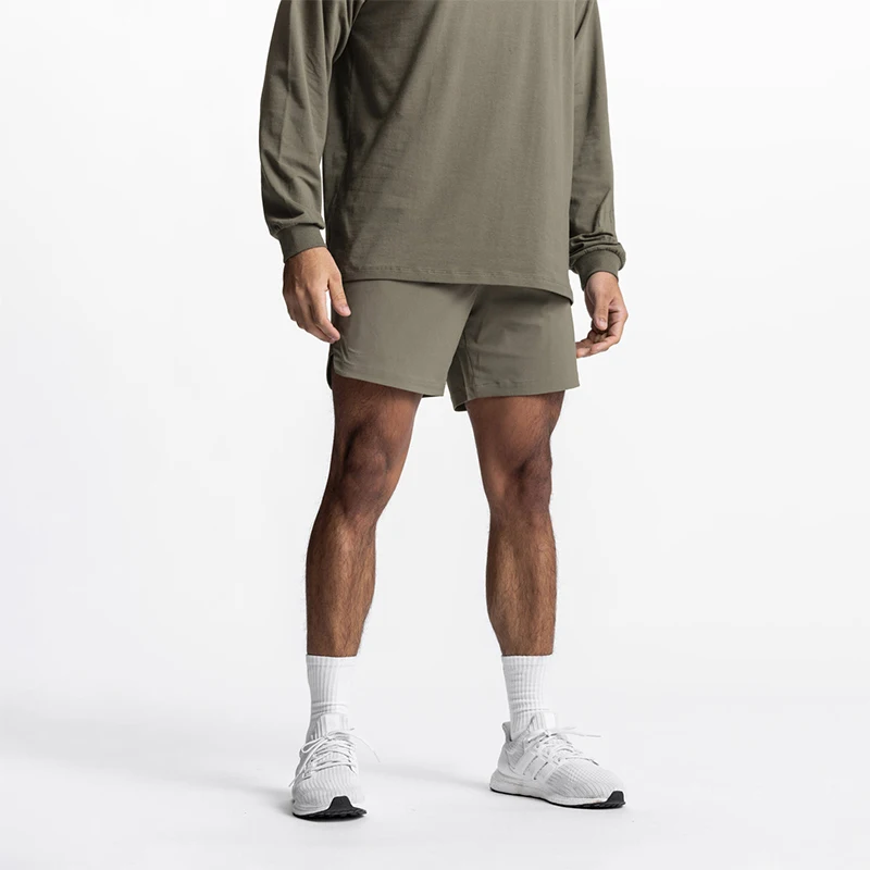 Summer New Gym Jogging Exercise Shorts Men's Sports Fitness Quick-drying Multiple pockets Running Shorts Men Casual Shorts