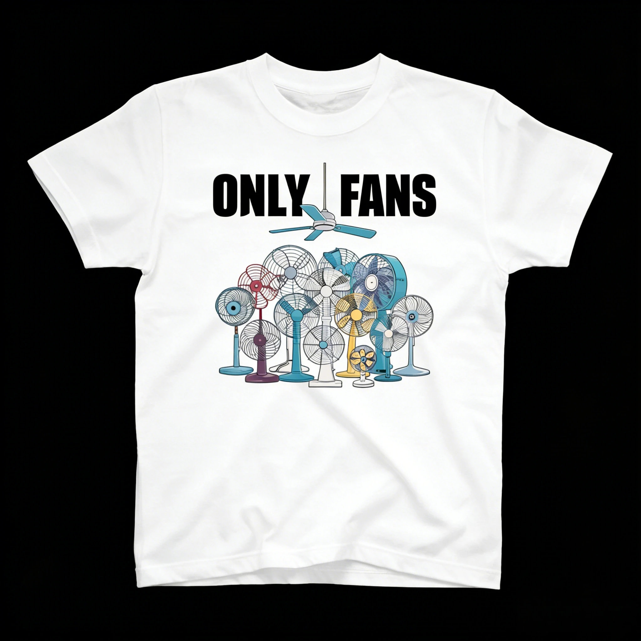 Summer Only Fans Mens Clothing Men's Women Fashion Short Sleeve Clothing Print Cotton Tee Shirts Round NeckT-shirt Regular Style