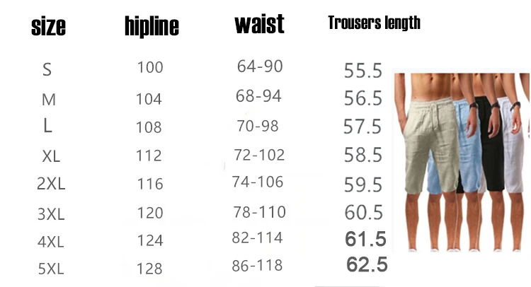 New men's cotton and linen solid color short shorts lightweight sports pants linen beach shorts jogging sports shorts men's shor