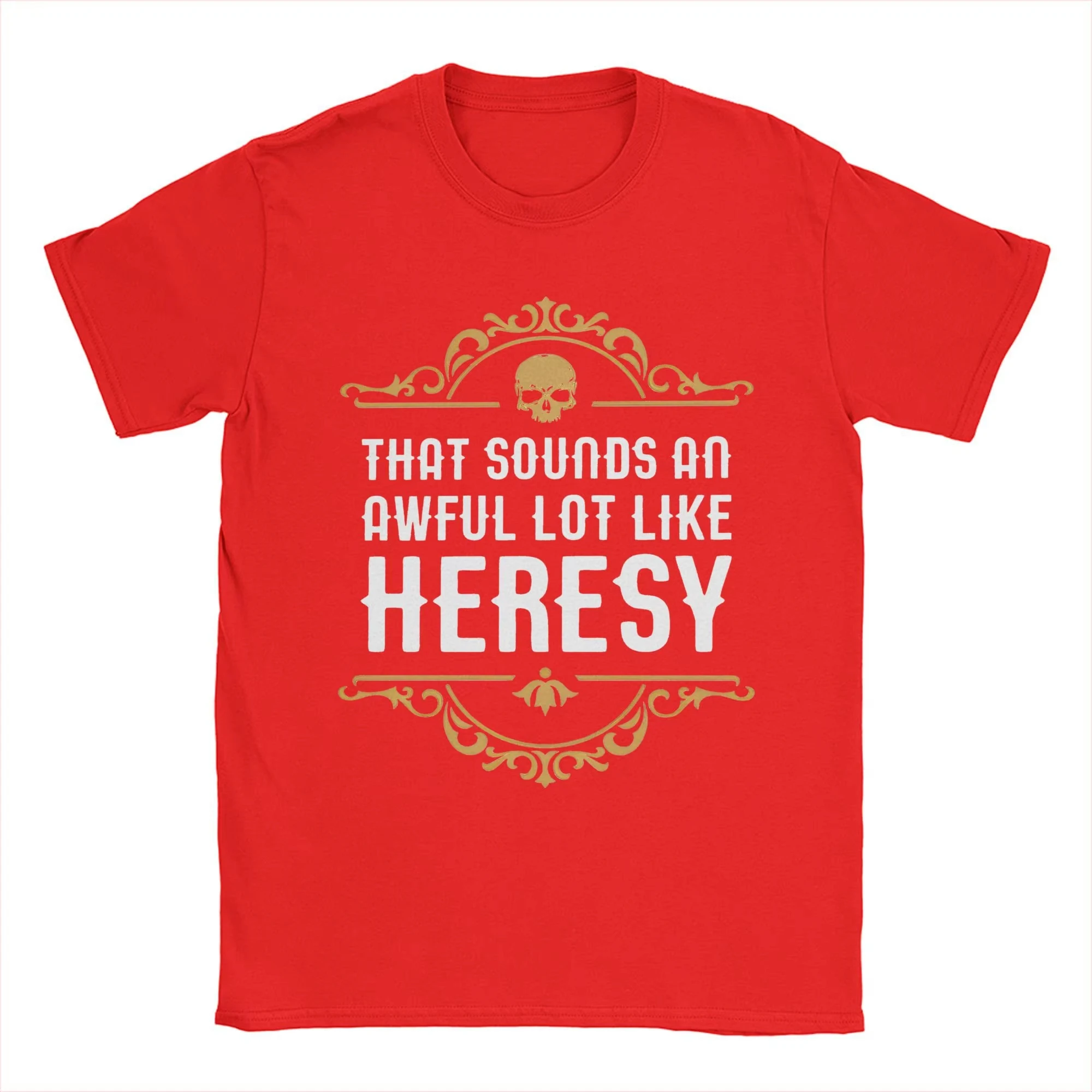 Vintage Heresy Funny Wargaming W-Warhammer 40k T-Shirts Women Round Neck Cotton T Shirts Short Sleeve Tees Gift Idea Clothing