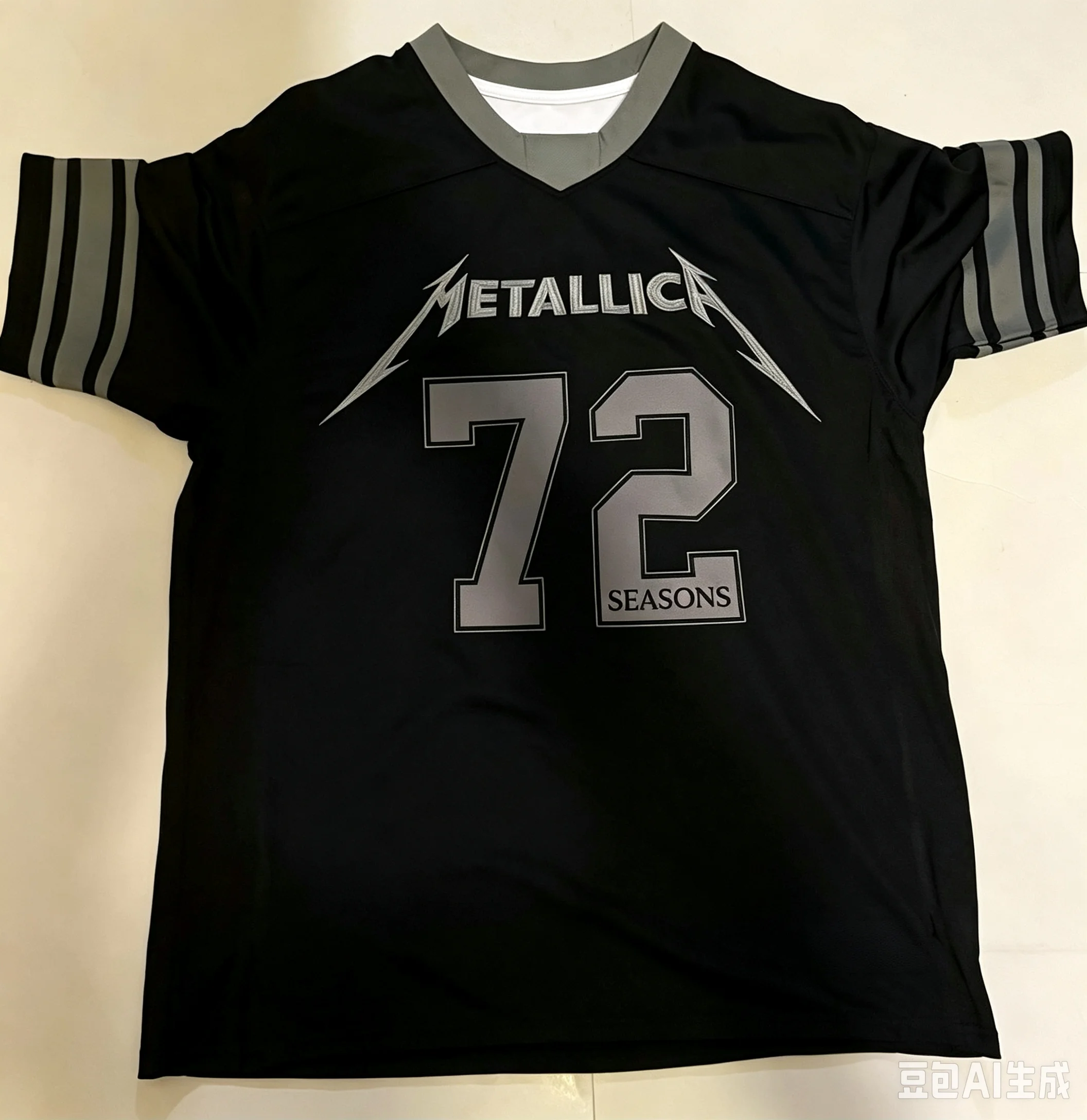 Metallica M72 Tour Football Jersey T-shirt, Men Summer 3D Printed Sports Training Shirt Breathable Quick Drying Sweatshirt Shirt
