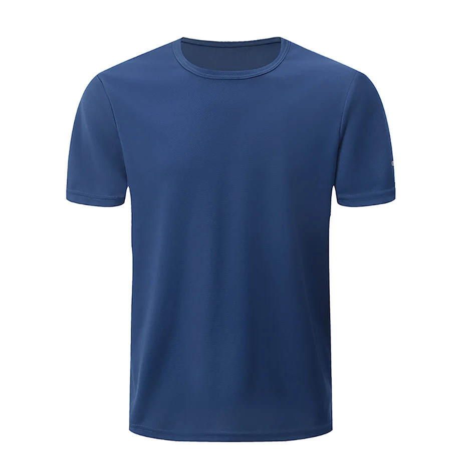 1/4 Pcs Summer Men's Leisure Sports Multicolor Quick-drying Short-sleeved Teens Loose Solid Color Running Fitness Playing T-shir