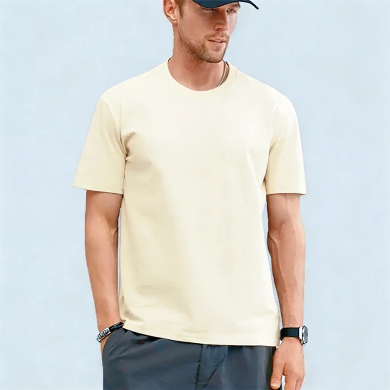 Pure Cotton T-Shirts Men Women Summer Cotton Male Tshirt Casual Short Sleeves Tee Shirt Female Basic Plain Tops Oversized S-5XL