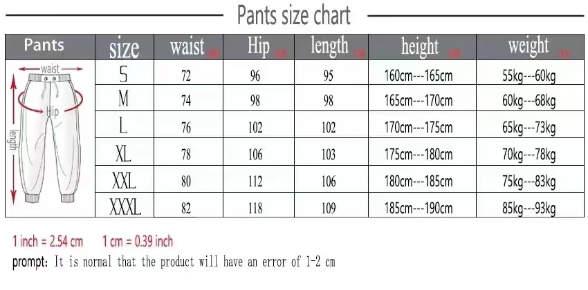 Men'S Streetwear Athletic Joggers - Comfortable Breathable and Durable Sweatpants with Pockets for Running Training