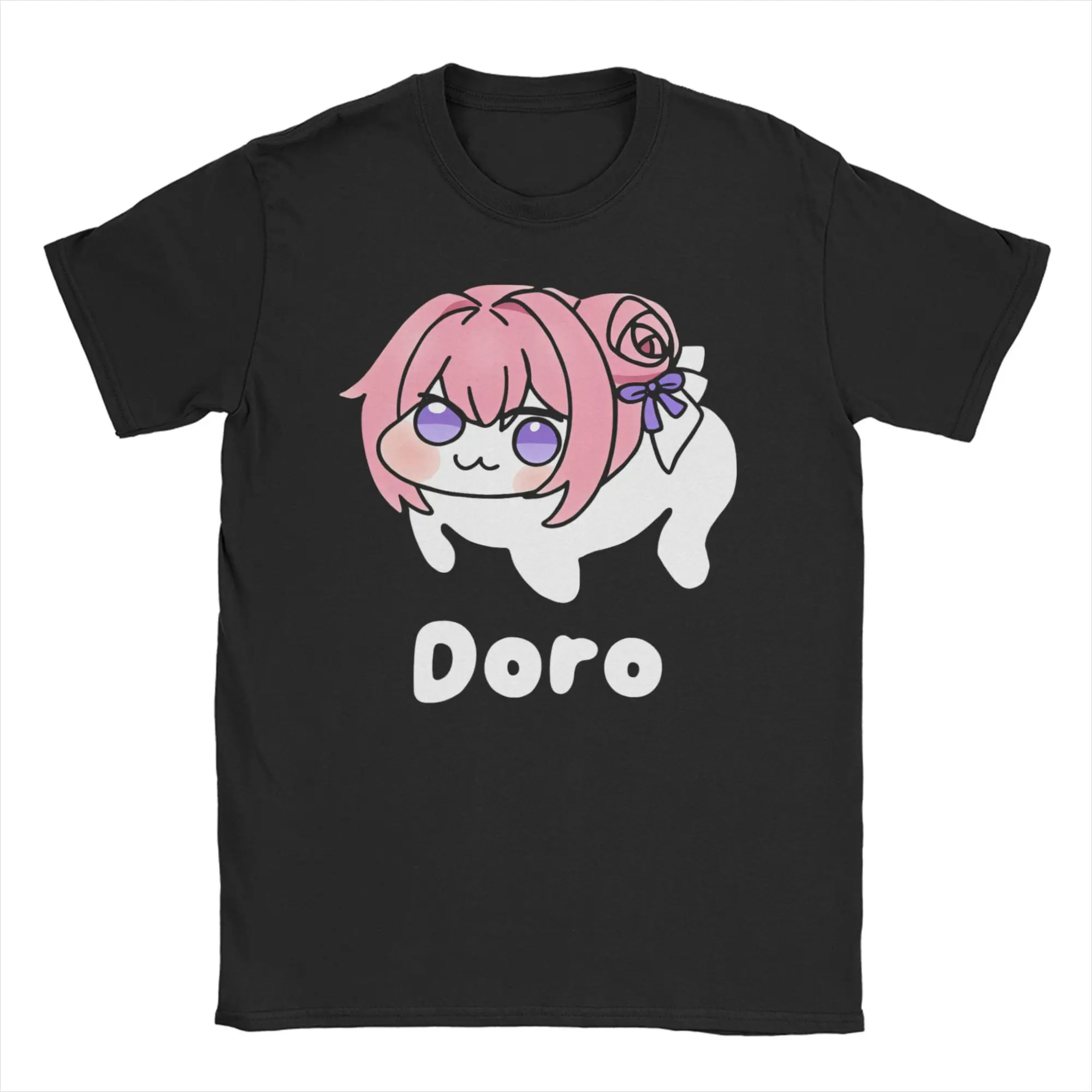 Fashion New Doro Meme Nikke for Men Women T Shirts Anime Game Fun Tee Shirt Short Sleeve Crewneck T-Shirt Cotton Printed Clothes