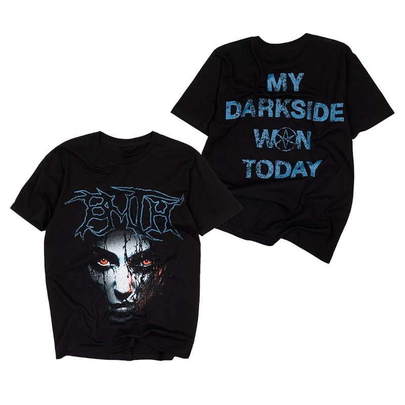 Anime Animation Metal Band Bring Me The Horizon T-Shirt Cotton Graphic Tee Men Women Summer Streetwear