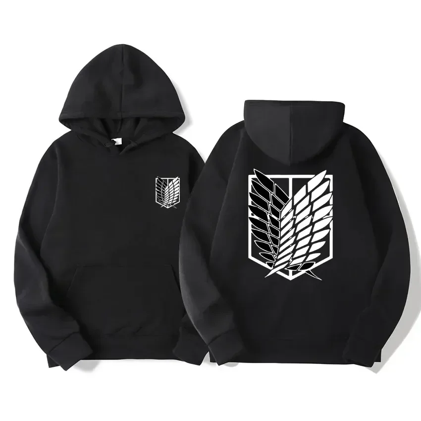 Attack on Titan Hooded Sweatshirts Sweaters Shingeki No Kyojin Clothing Sweaters Boys' Jackets for Boys and Girls