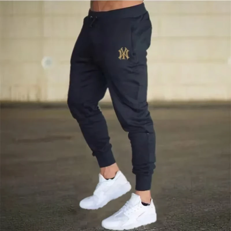 Men's pants, summer casual pants, new men's fitness and jogging suit, sports pants, Harajuku street wear, thin pants