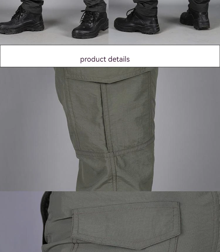 Asian-Size-Mens-Summer-Tactical-Cargo-Pants-Army-Military-Style-Streetwear-Jogger-Hiking-Trekking-Mountain-Work-Casual-Trousers