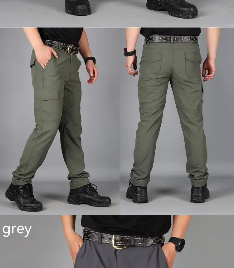 Asian-Size-Mens-Summer-Tactical-Cargo-Pants-Army-Military-Style-Streetwear-Jogger-Hiking-Trekking-Mountain-Work-Casual-Trousers