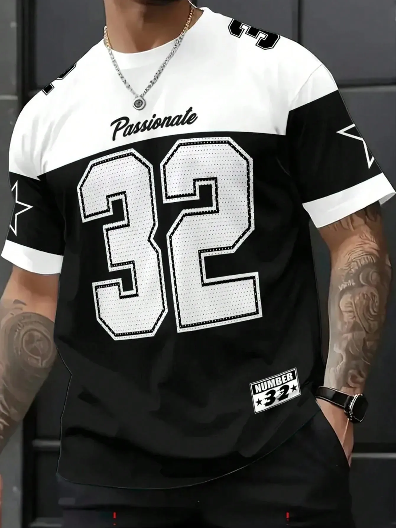 2026 Summer New Men's T-shirt with 3D Digital Pattern Printing for Street Casual Fashion Comfortable Soft Lightweight