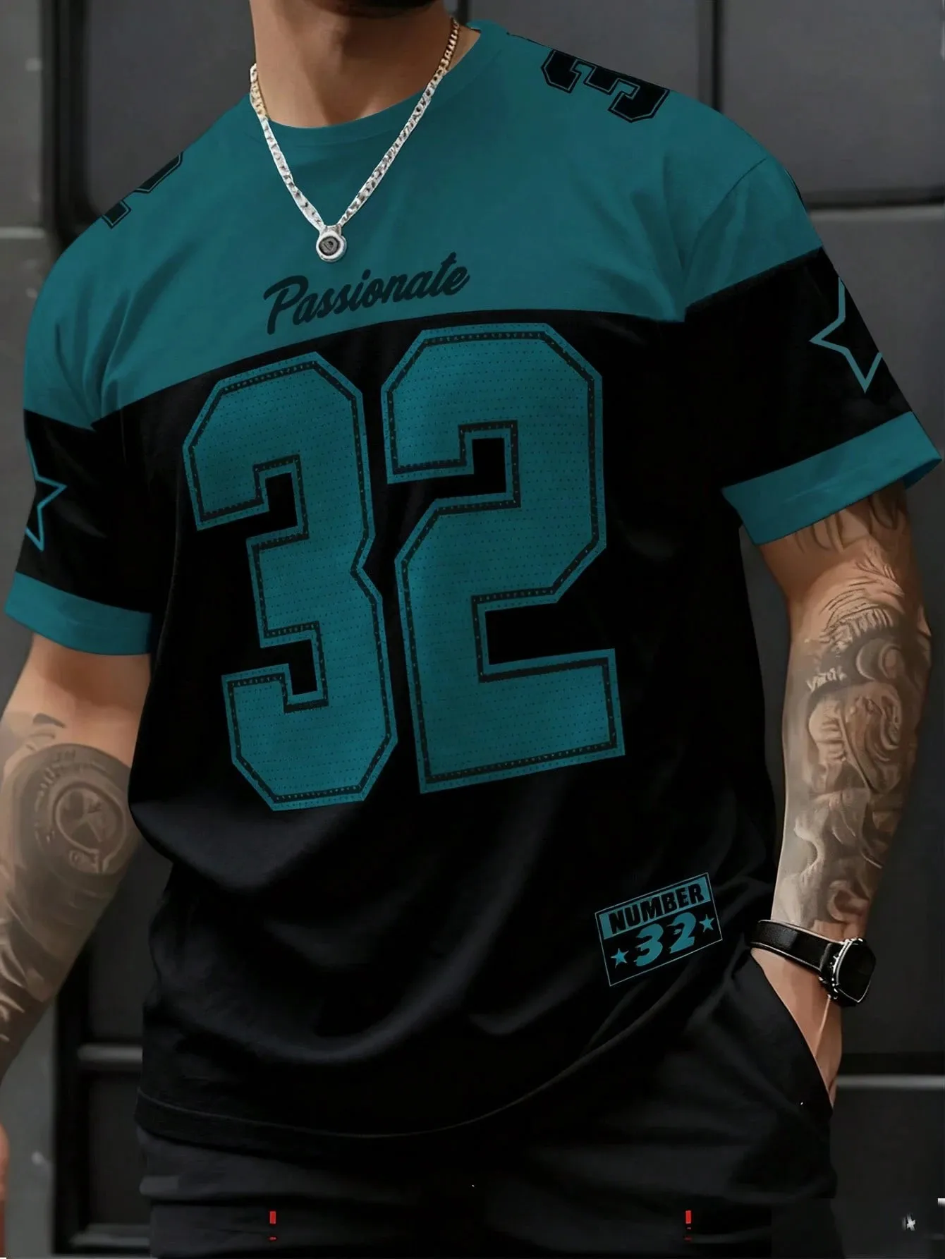 2026 Summer New Men's T-shirt with 3D Digital Pattern Printing for Street Casual Fashion Comfortable Soft Lightweight