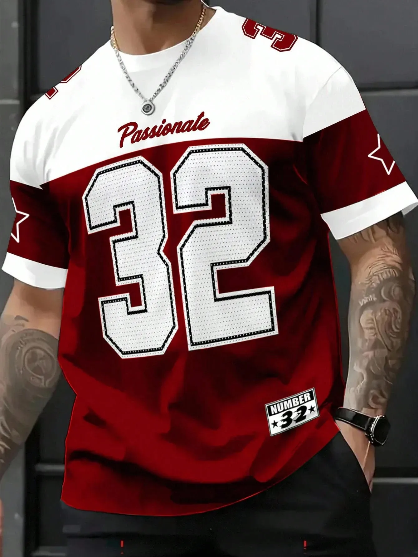 2026 Summer New Men's T-shirt with 3D Digital Pattern Printing for Street Casual Fashion Comfortable Soft Lightweight