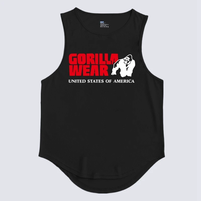 Men's Singlets Top for Fitness Gym T-shirts Suspenders Man Bodybuilding Shirt Vests Stringer Sleeveless Sweatshirt Clothing Vest