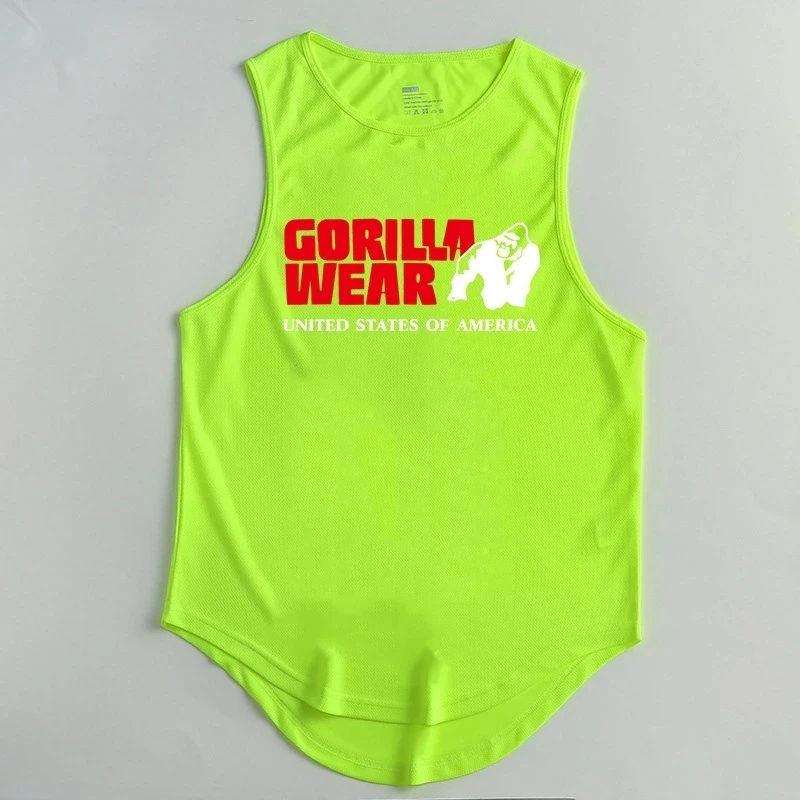 Men's Singlets Top for Fitness Gym T-shirts Suspenders Man Bodybuilding Shirt Vests Stringer Sleeveless Sweatshirt Clothing Vest