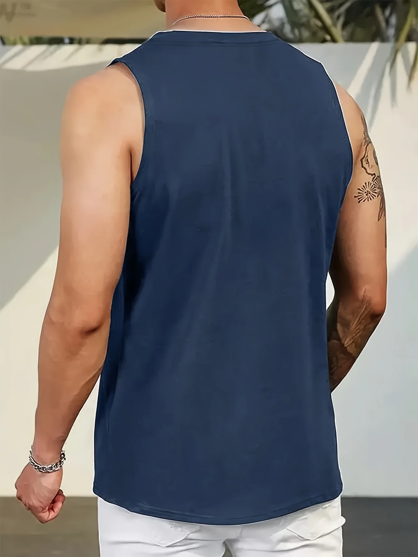 100 Cotton Men's Summer Fashion Casual Sports Loose Boston Est 1997 Print Comfortable Breathable Round Neck Sleeveless Vest
