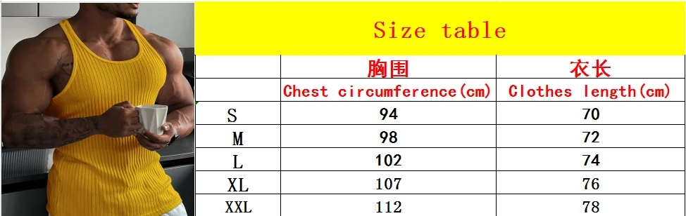 Summer New Fitness Clothes Quick Drying Tank Top Men's H-shaped Tight Vertical Stripe Muscle Exercise Tie Slim Fit High Elastic