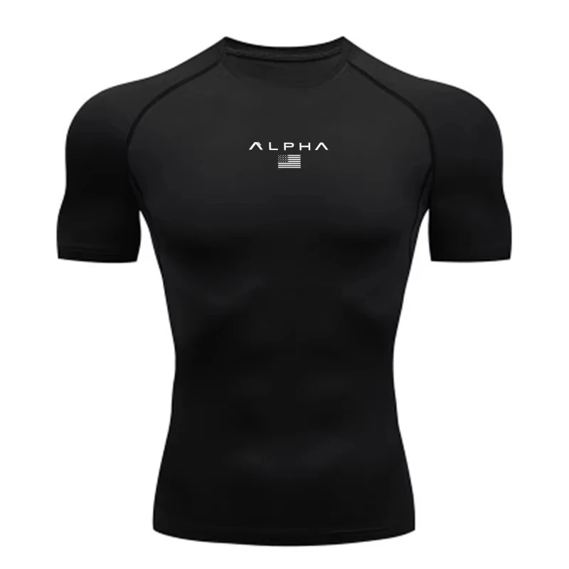 2026 New American Style Quick-Dry Compression Sportswear, Running T-Shirts, ElasticQuick-Dry Sport Jackets, Fitness Sport Shirts