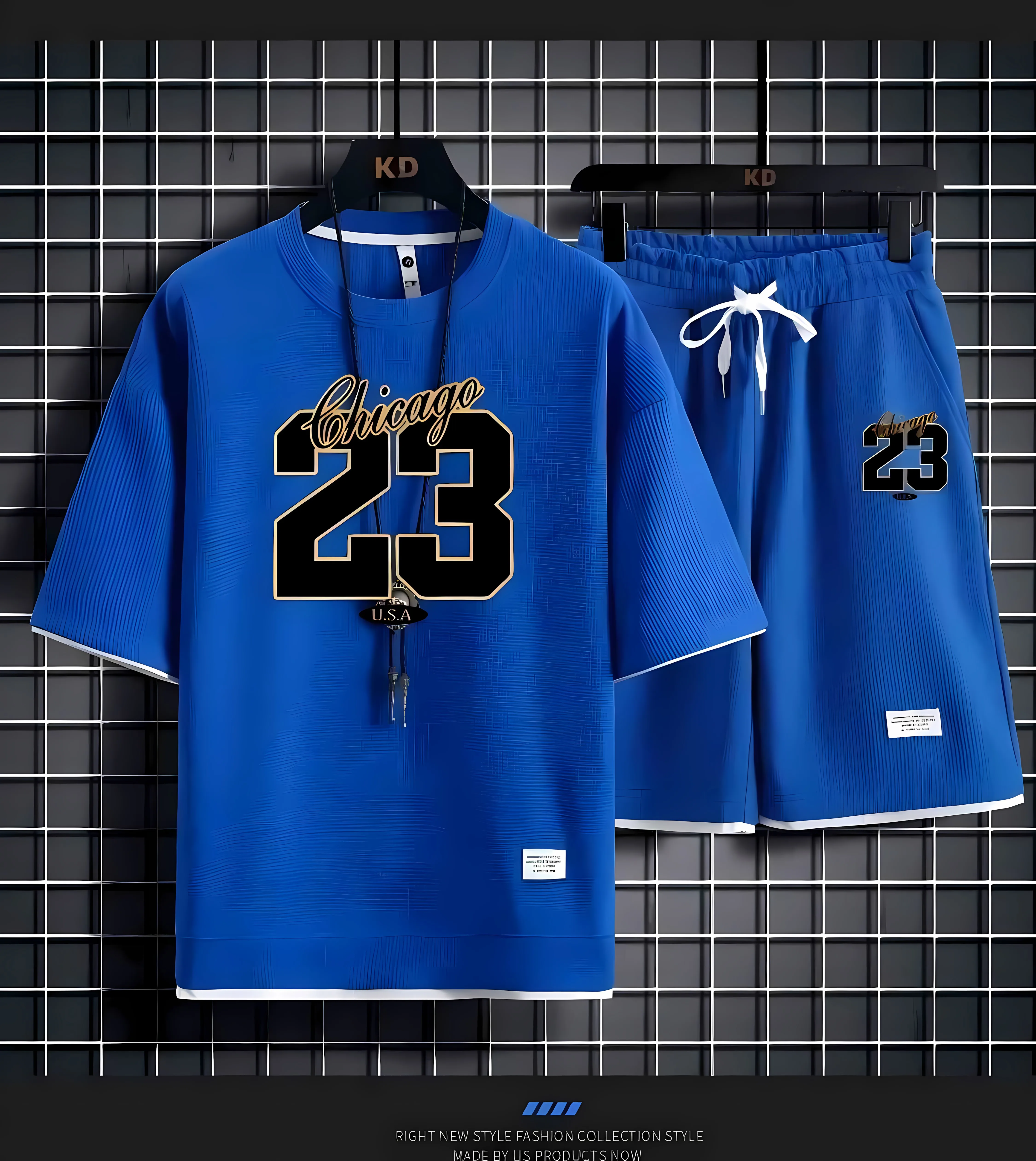 The 2025 Summer New Men's Set Features Street Fashion Casual Comfort Softness Breathability and 3D Digital Pattern Printing