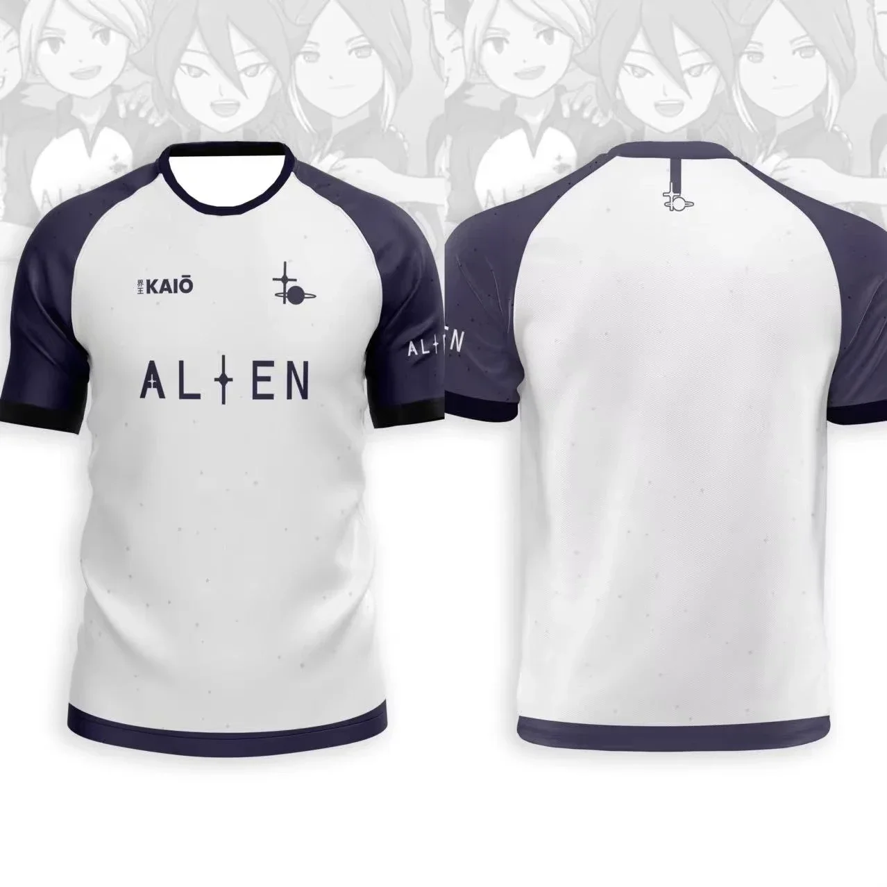Jersey Anime Football Inama Eleven Joint 3D Print T-shirt Men Women Fashion Oversized Short Sleeve Tops Tees Motorcycle Clothing