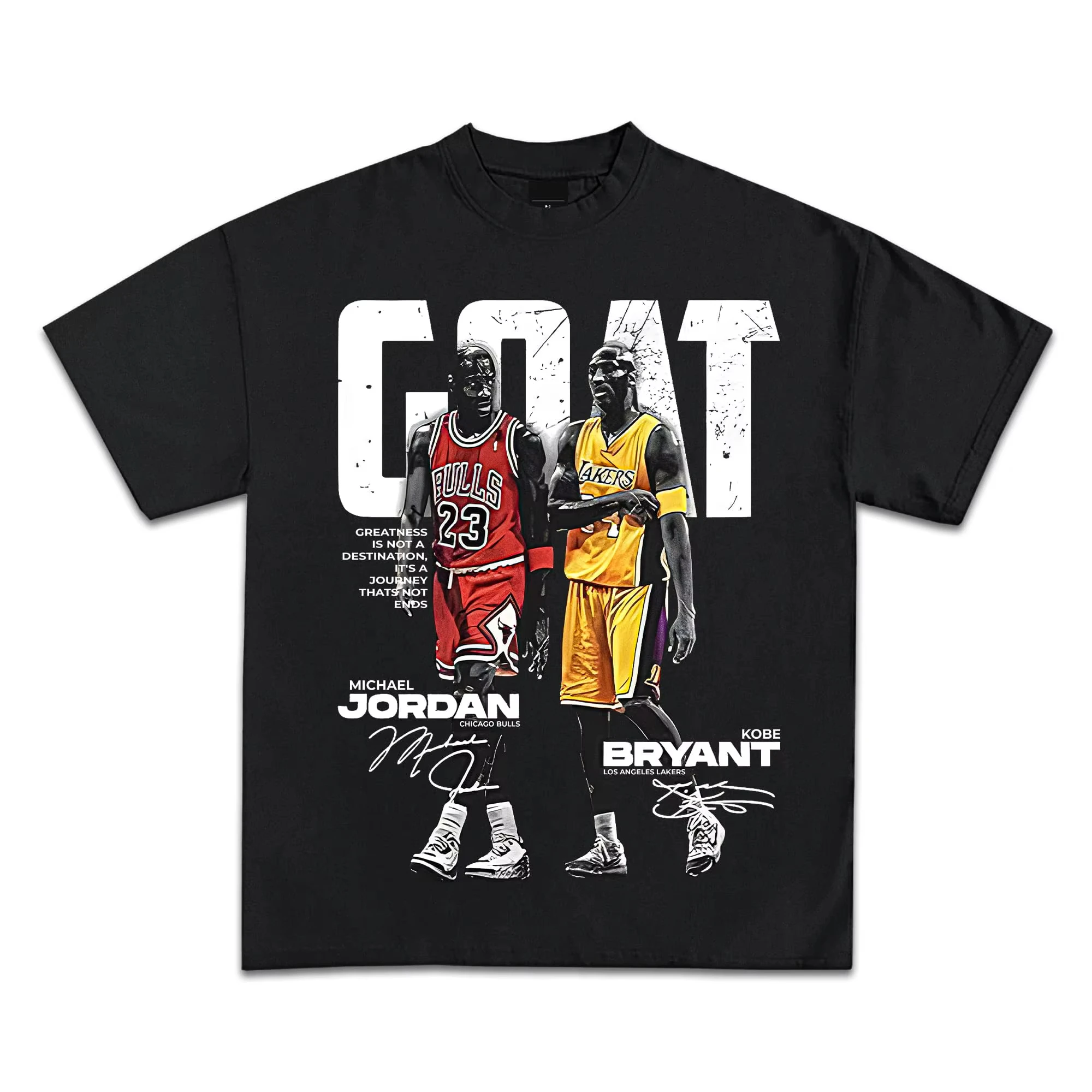 Pop Culture Vintage Graphic T-Shirt Collection American Rap Basketball Streetwear Hip-Hop Y2K Premium Qua Men Clothing Short