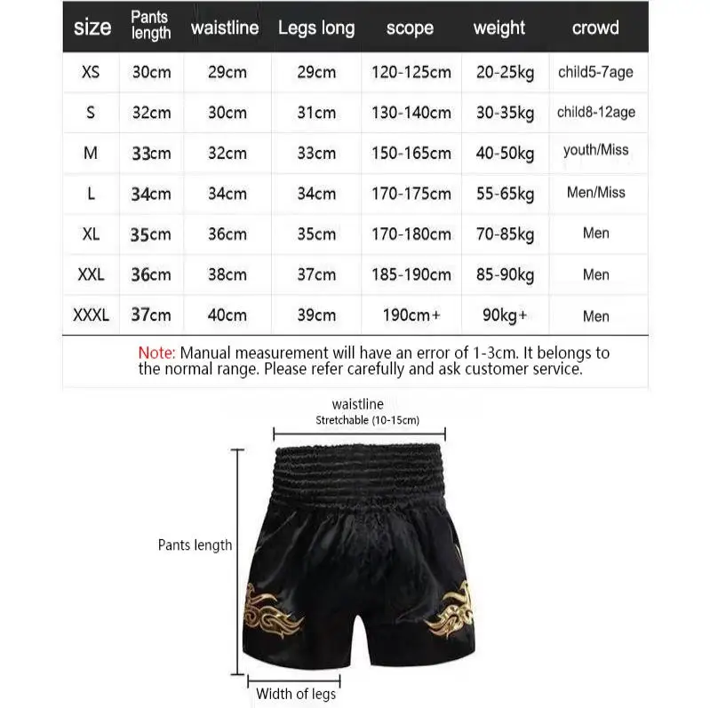 New White Sharingan 3D Cartoon Muay Thai Shorts Men Oversized Quick-dry MMA Sports Shorts Octagonal Cage Fighting Night Shorts