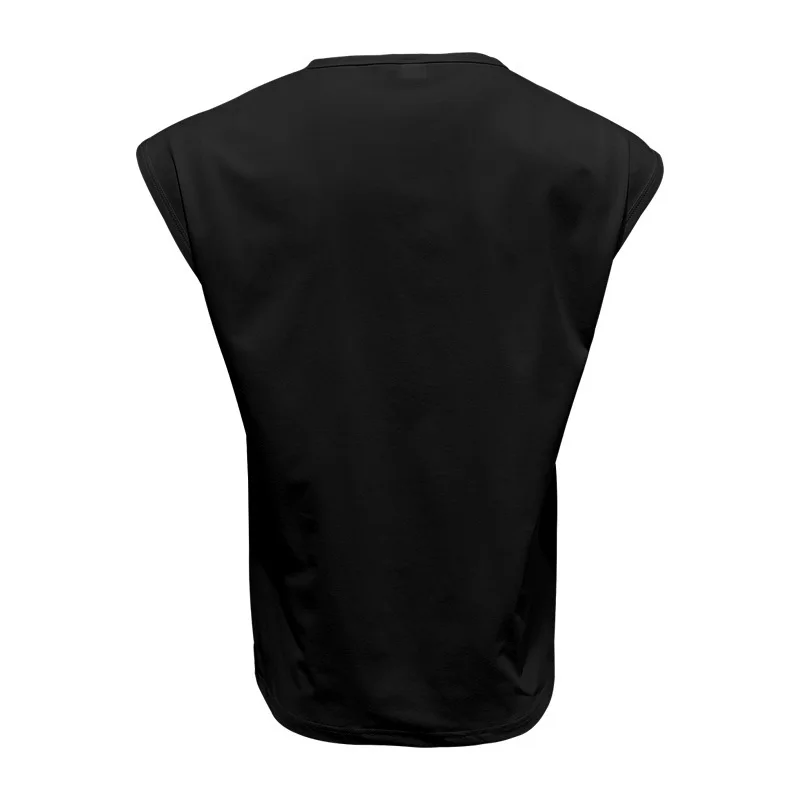 2026 Men's Loose Fit round Neck Short Sleeve T-Shirt Casual Breathable Summer Sports Basic Vest for Comfortable Wear