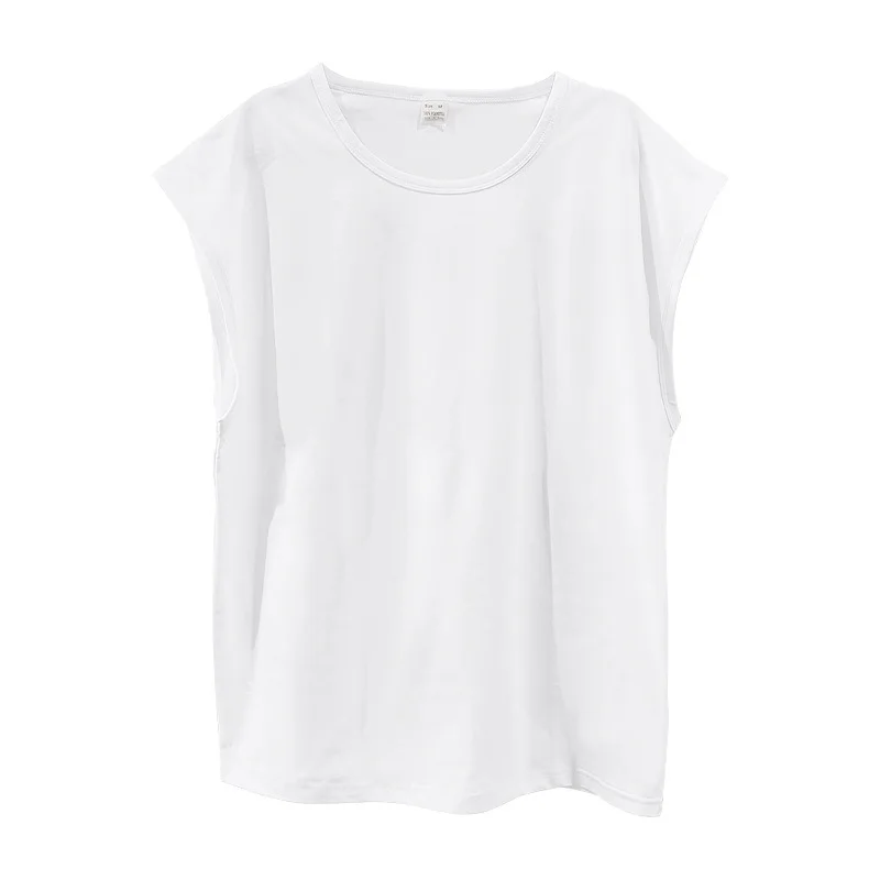 2026 Men's Loose Fit round Neck Short Sleeve T-Shirt Casual Breathable Summer Sports Basic Vest for Comfortable Wear