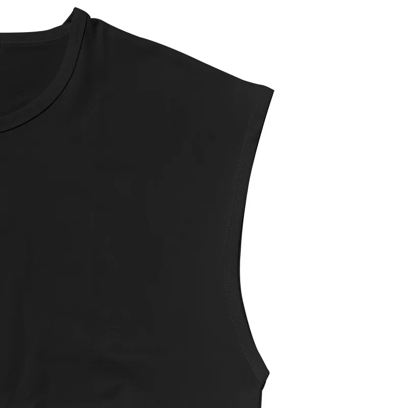 2026 Men's Loose Fit round Neck Short Sleeve T-Shirt Casual Breathable Summer Sports Basic Vest for Comfortable Wear