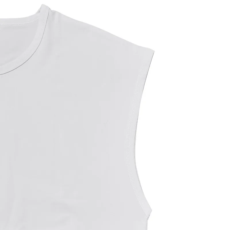 2026 Men's Loose Fit round Neck Short Sleeve T-Shirt Casual Breathable Summer Sports Basic Vest for Comfortable Wear
