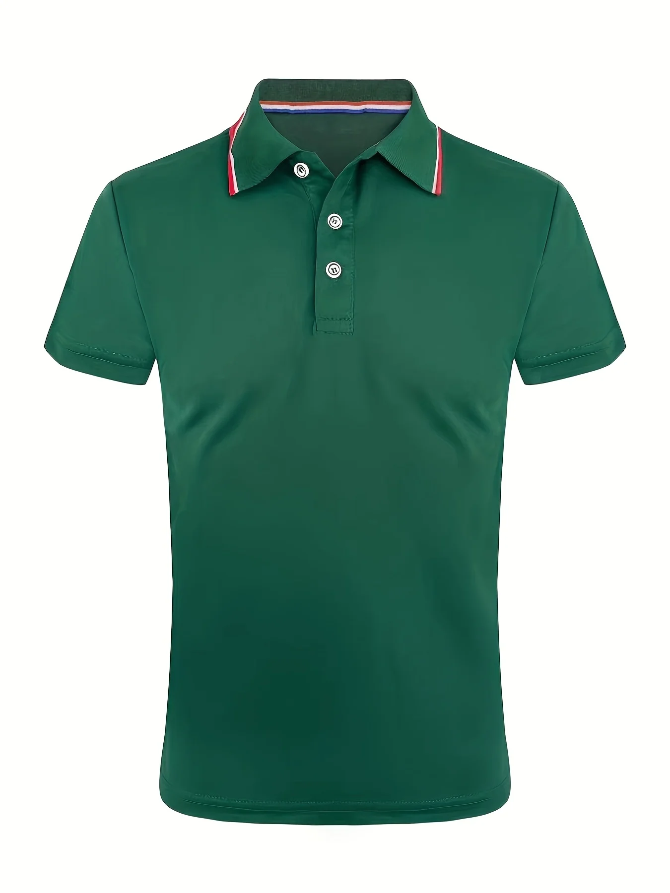 2025 Hot Sale Men's Summer Casual Breathable Comfortable Polo Shirt Men's Solid Color High Quality Short Sleeve T-Shirt