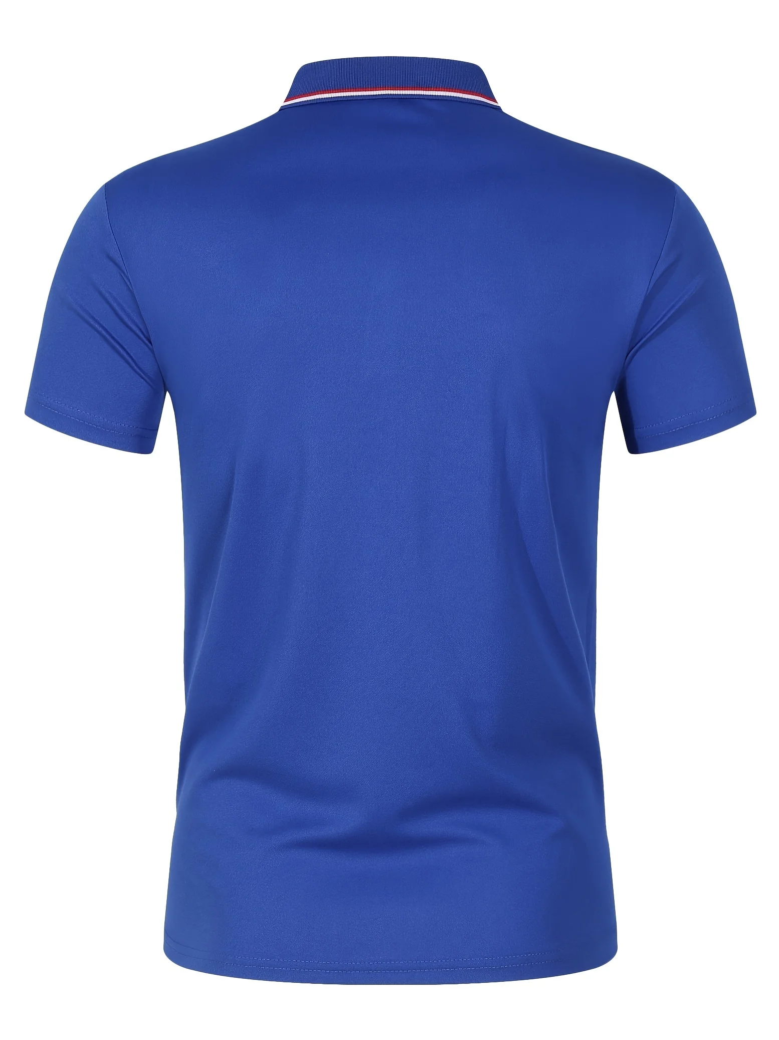2025 Hot Sale Men's Summer Casual Breathable Comfortable Polo Shirt Men's Solid Color High Quality Short Sleeve T-Shirt