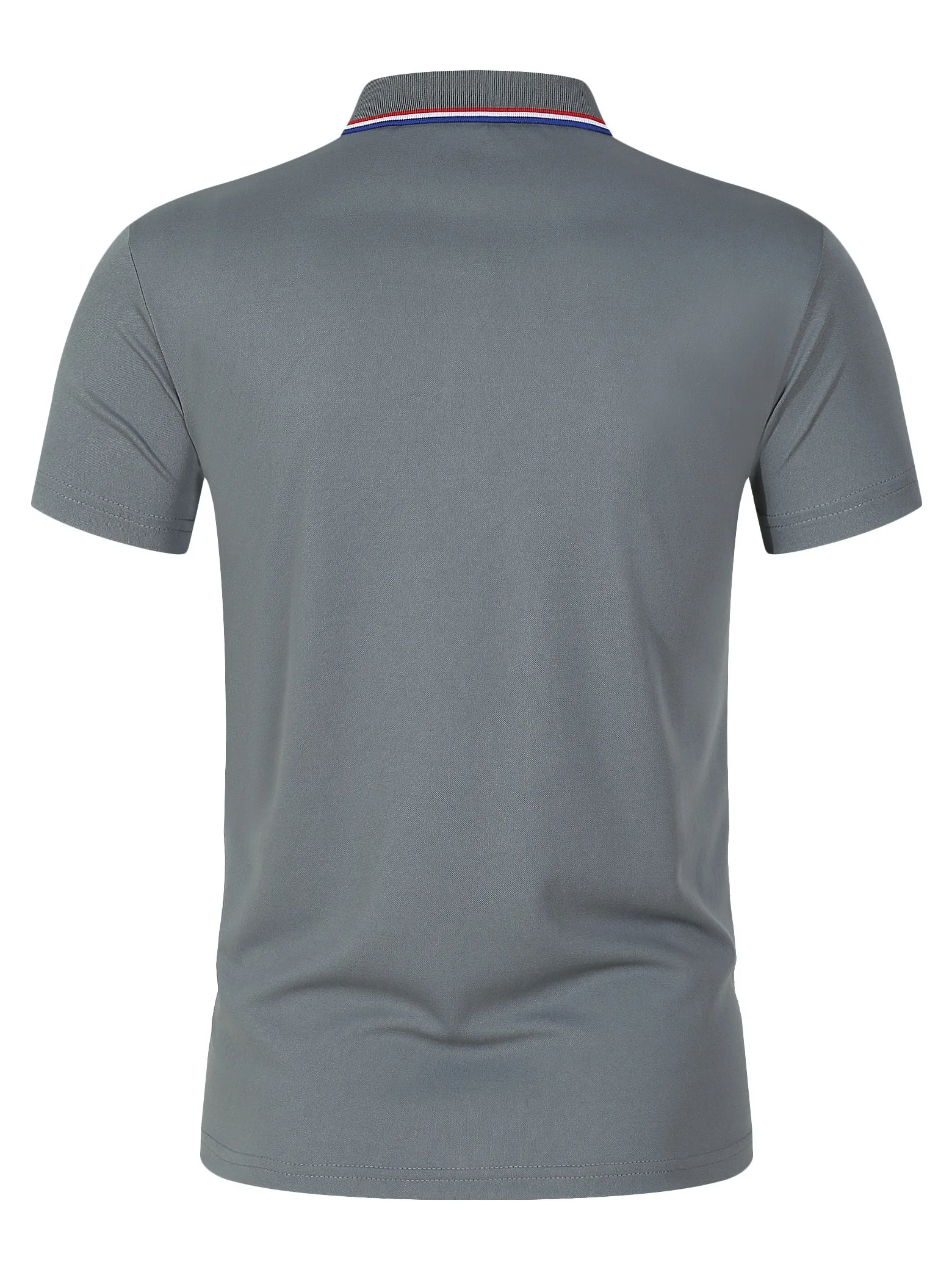 2025 Hot Sale Men's Summer Casual Breathable Comfortable Polo Shirt Men's Solid Color High Quality Short Sleeve T-Shirt