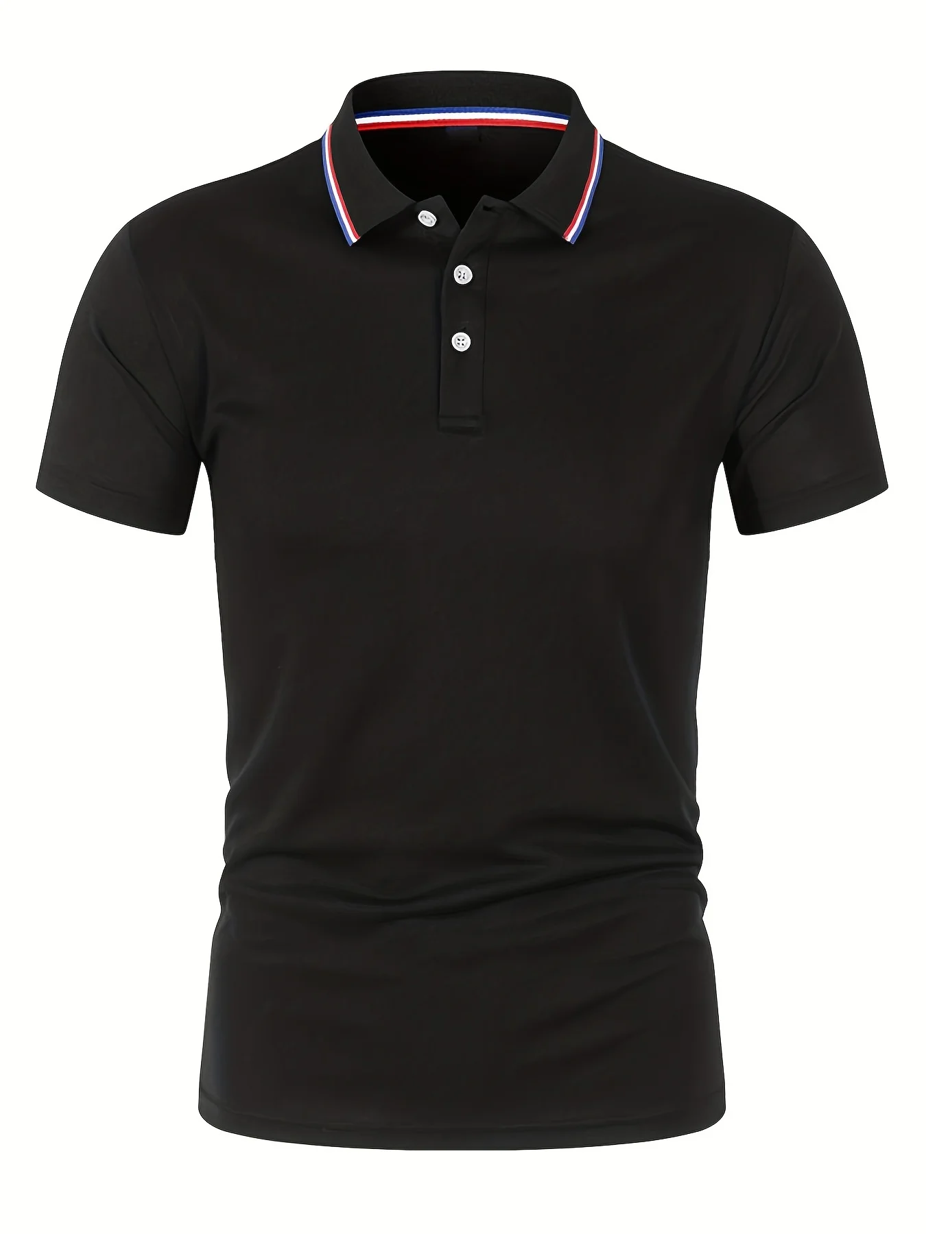 2025 Hot Sale Men's Summer Casual Breathable Comfortable Polo Shirt Men's Solid Color High Quality Short Sleeve T-Shirt