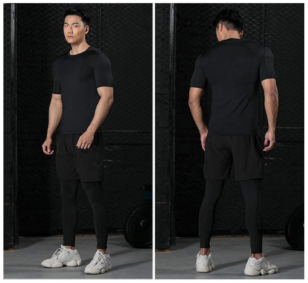 New Custom Compression T Shirt Your Design Logo Top Men Women Print Original Design Tshirts Jogging Workout Gym Quick Dry Tshirt