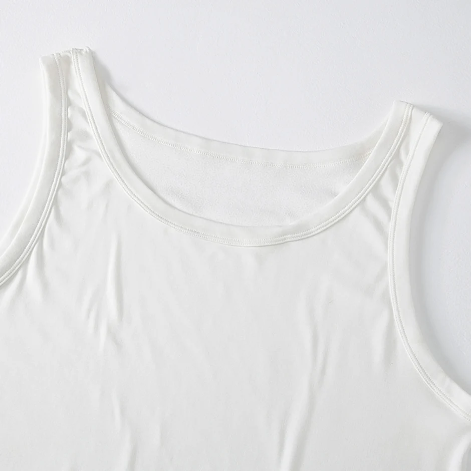 1/3 Piece Men's Four Seasons Black And White Classic Color Basic Vest Plus Size Youth Sports And Leisure Running Joker Bottoming