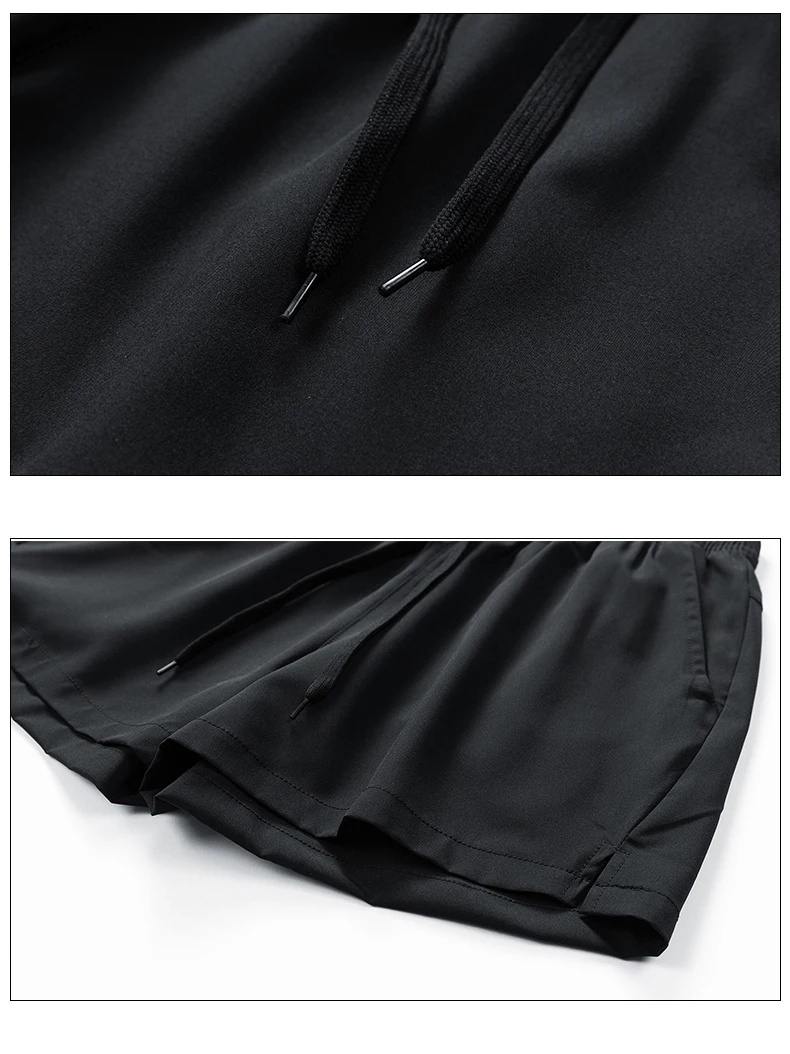 Summer Men's Sport Workout Shorts Quick Dry Athletic Shorts Lightweight Running Shorts with Pockets Gym Beach Pants