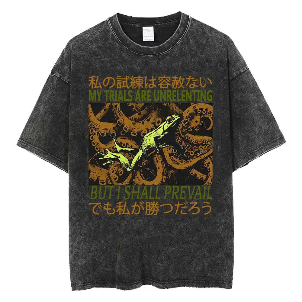 New Arrival I Have Made It Awkward I Will Be Taking My Leave Meme Japan Spider Crab Funny Short Sleeved Round Neck Y2k Tshirt
