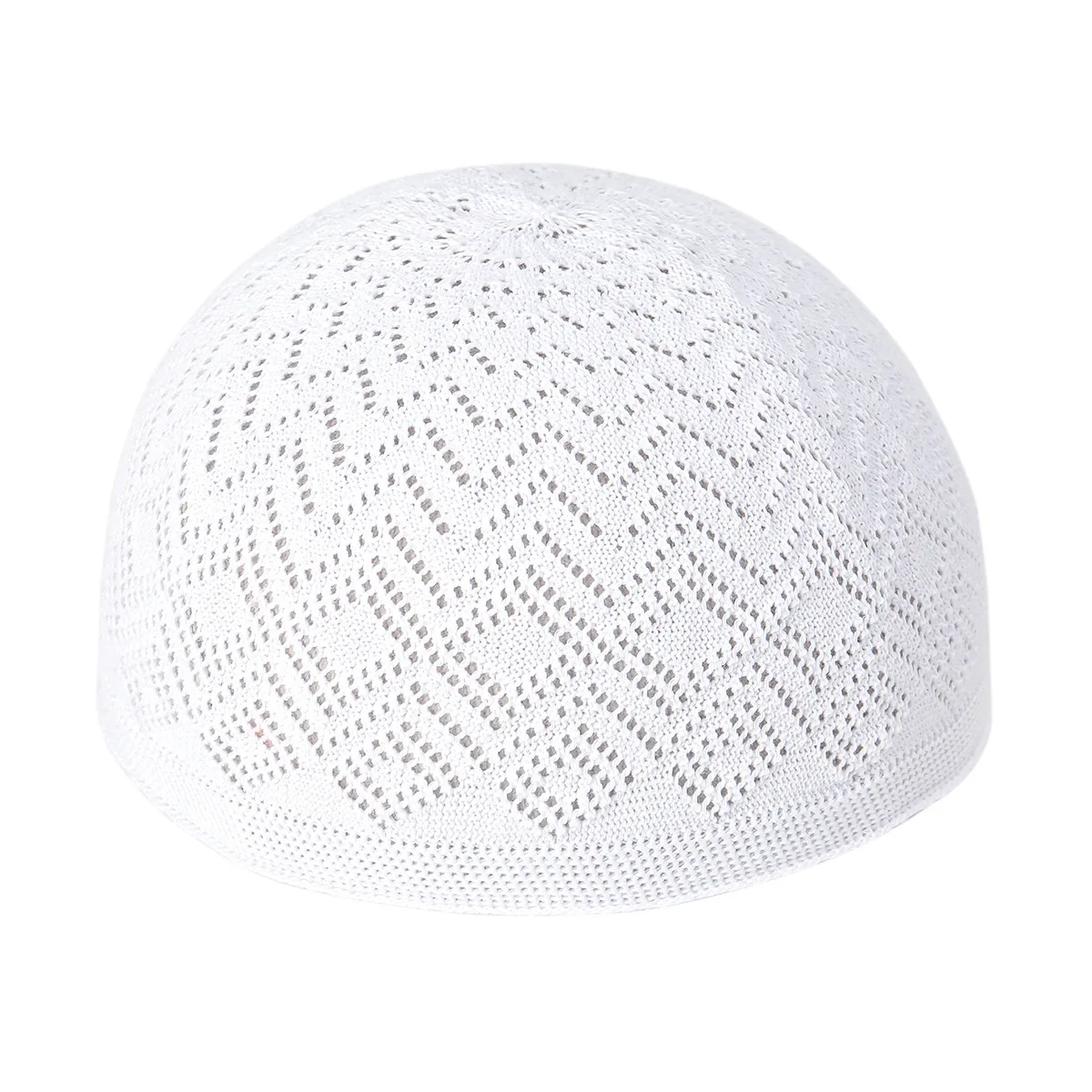 Muslim Men Knitted Prayer Hats Islamic Kufi Taqiya Takke Peci Skull Cap Jewish India Caps Musulman Arab Men's Kippah Homme Hat