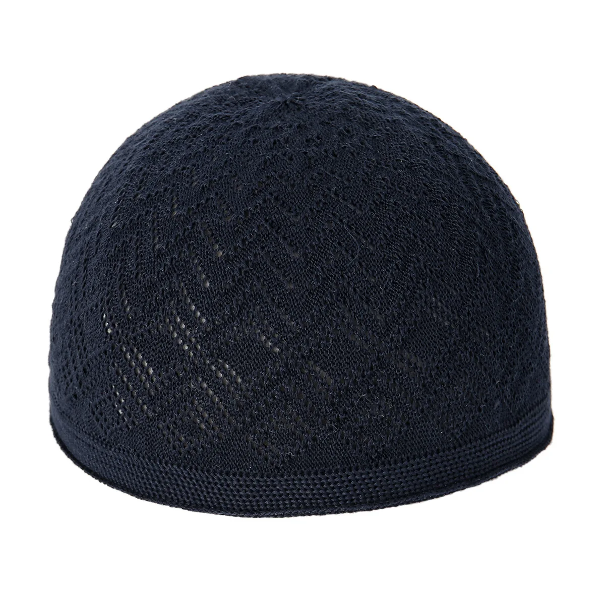 Muslim Men Knitted Prayer Hats Islamic Kufi Taqiya Takke Peci Skull Cap Jewish India Caps Musulman Arab Men's Kippah Homme Hat