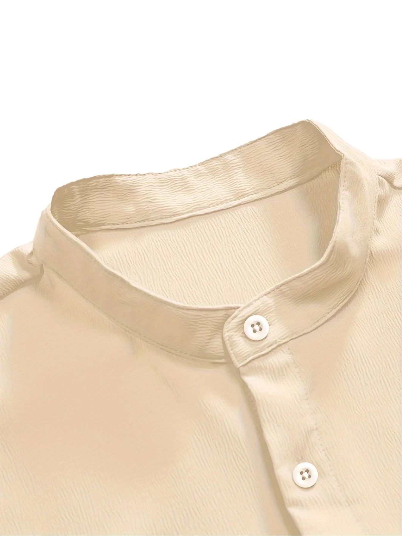 Youth Casual Beach Short Sleeve Shirts Solid Color Loose Casual Breathable Shirt Lightweight Streetwear Male Button Tops