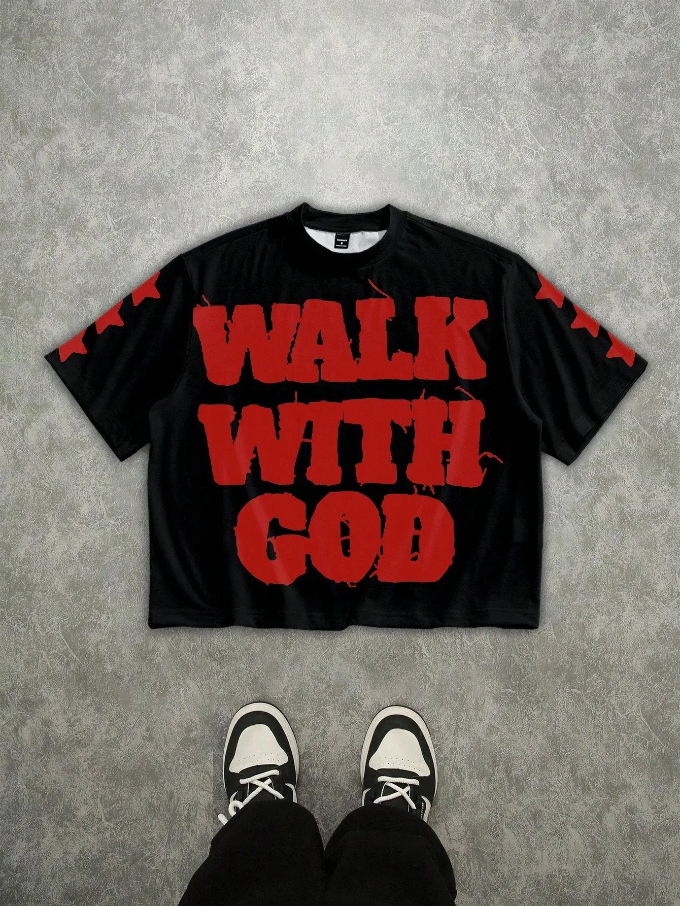 2026 Summer New Style Men's T-shirt Street Casual Fashion Comfortable Soft Breathable Lightweight 3D Letter Pattern Print