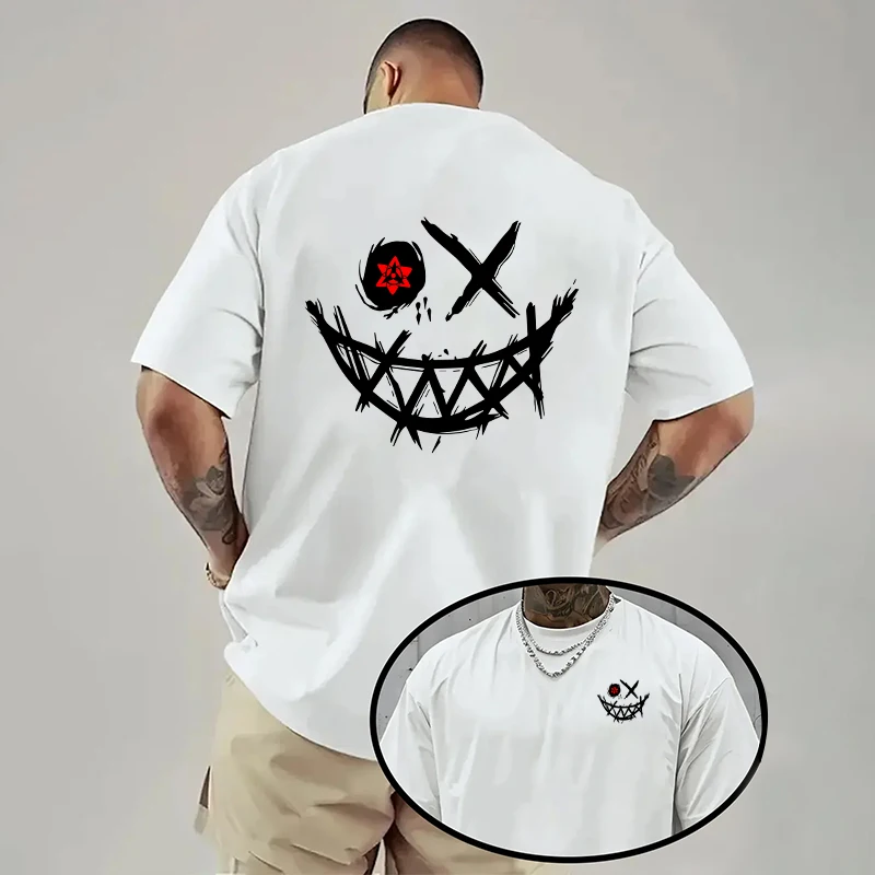 High Quality 100% Cotton O-neck Short Sleeve Tops T-shirt for Men Summer Daily Casual Fashion Breathable Tees 2026 Men's Clothes