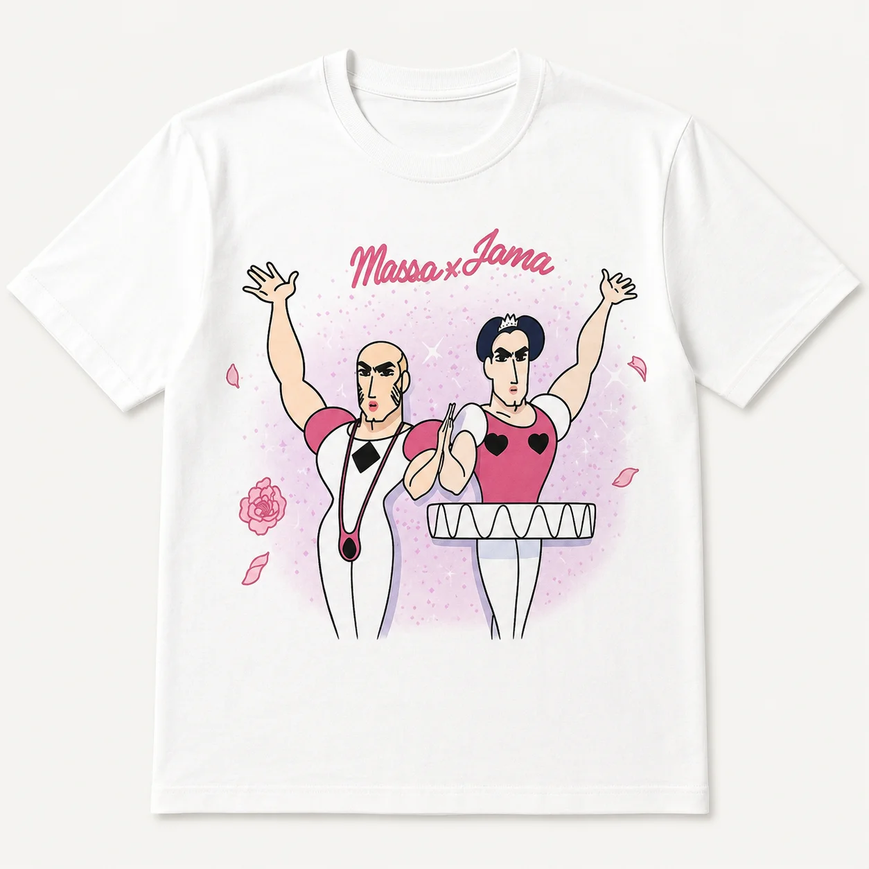 Summer Heavyweight Pure Round Neck Short Sleeve T-Shirts Printed Couple Matching Fun Quirky Design Women's Fashion Graphic Y2K