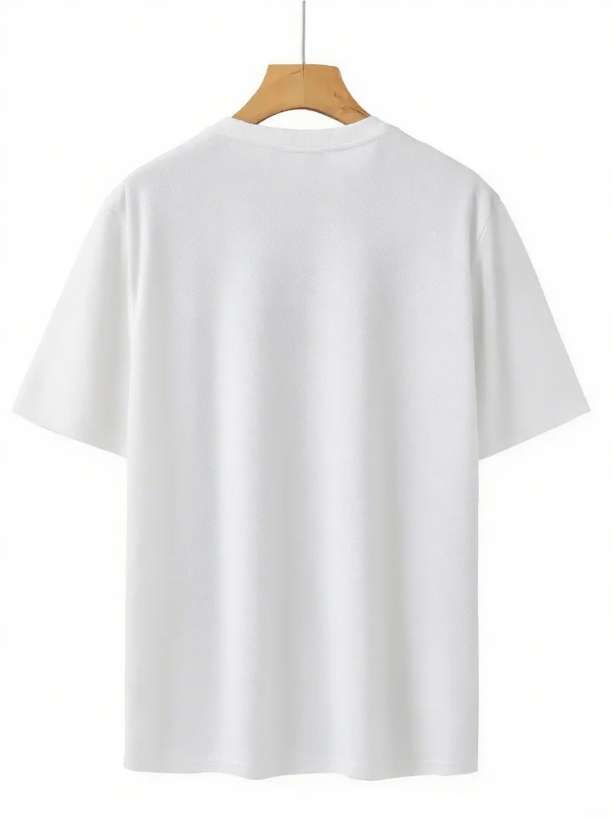 1-3 Pack Men's Quick Dry Mesh T-shirts, Casual Loose Fit Crew Neck Short Sleeve Tops for Sports & Daily Life